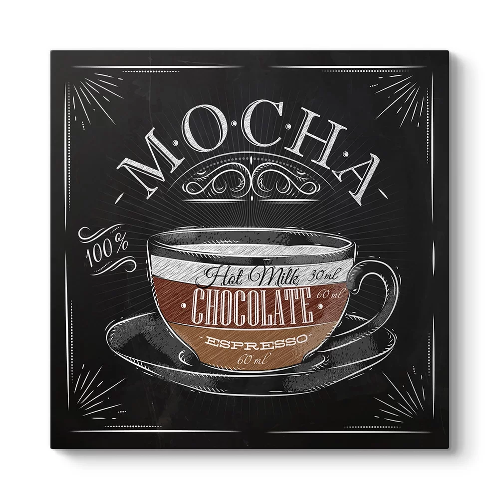 Mocha Kahve Tarifi Tablosu - Model 3